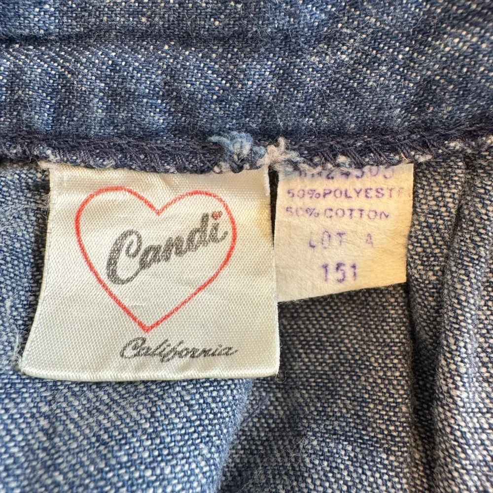 Vintage Candi California Denim Skirt - Picture 3 of 3